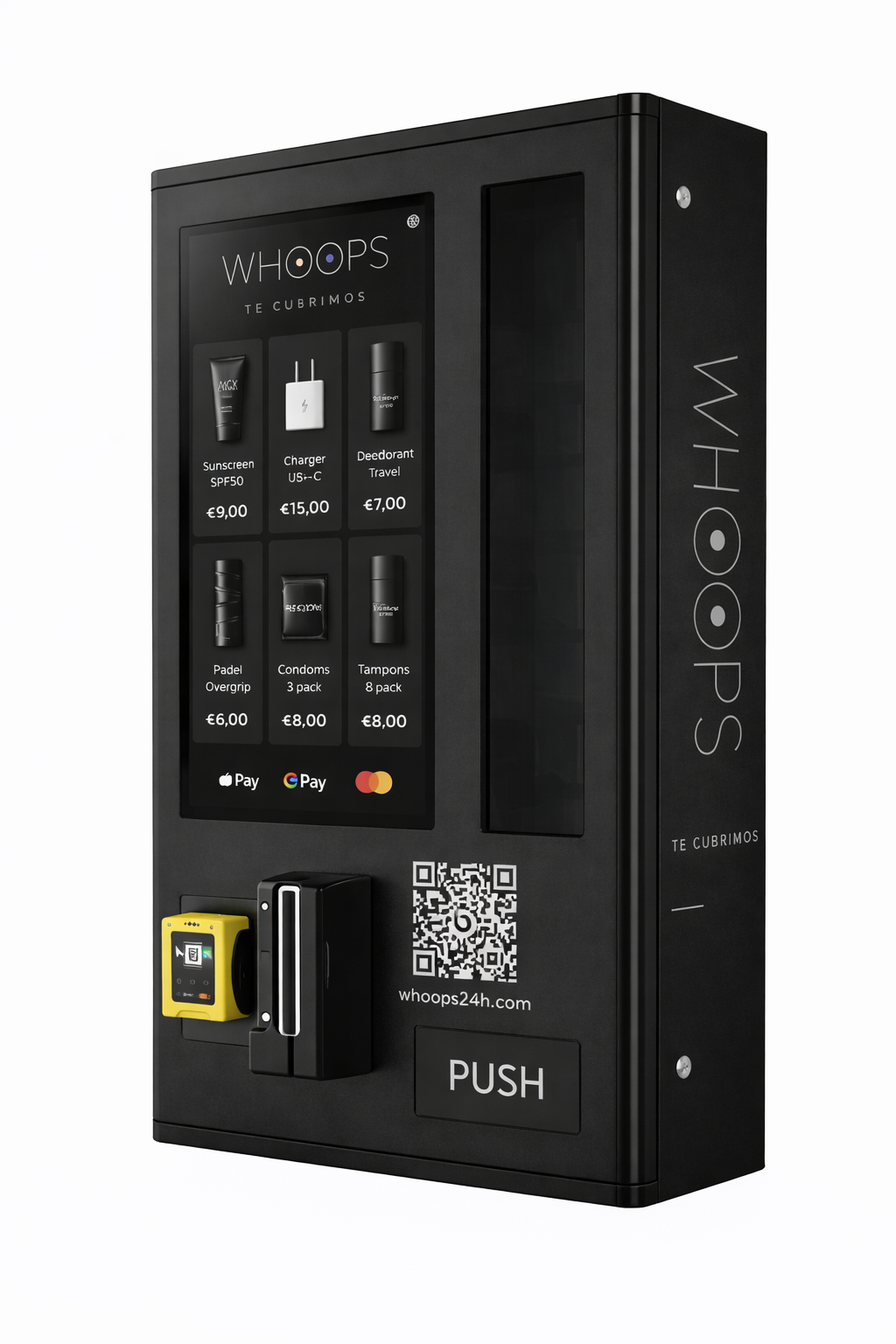 Whoops machine black