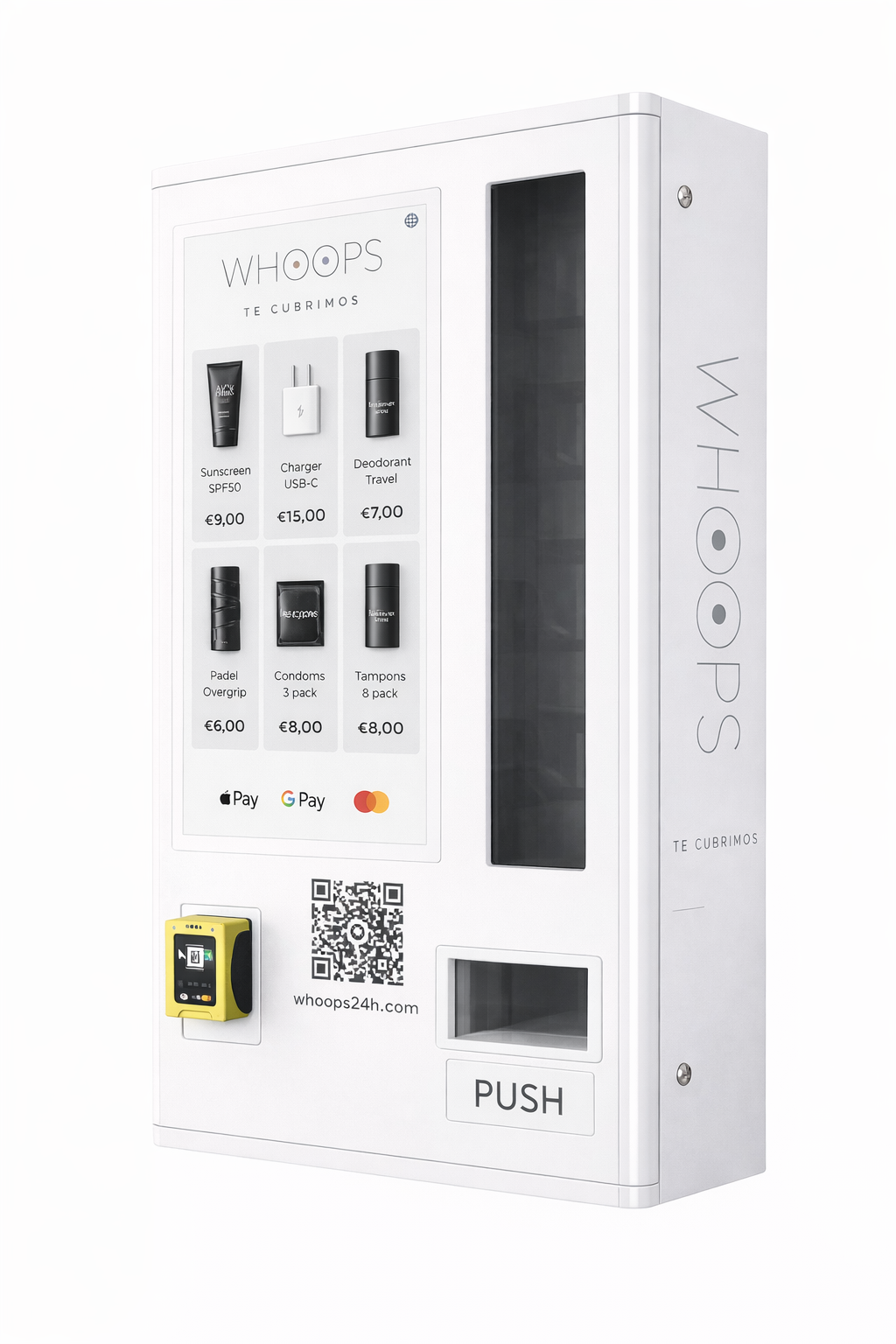 Whoops machine white